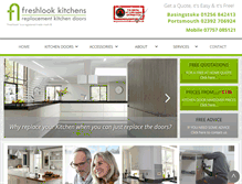 Tablet Screenshot of freshlookkitchens.co.uk